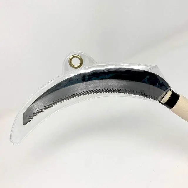 Alt view image 3 of 3 - HACHIEMON Serrated Sickle MINI Japanese Saw Tooth Style - Compact and Lightweight - Made in Japan