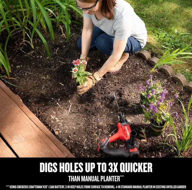 Alt view image 5 of 7 - CRAFTSMAN V20* Cordless Multi-Use Garden Tool Kit (1.5Ah) (CMCA320C1)