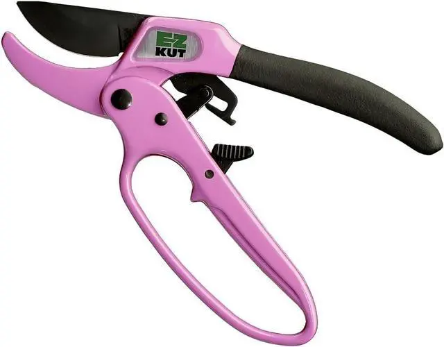 Main image of EZ Kut Heavy Duty Pruners Ratchet Hand Pruner with Ratcheting Action Great Garden Hand Tool Clippers Gardening pruners arthritis tools Ratcheting Anvil Hand Pruner Pruning Shears Heavy Duty Since 1988