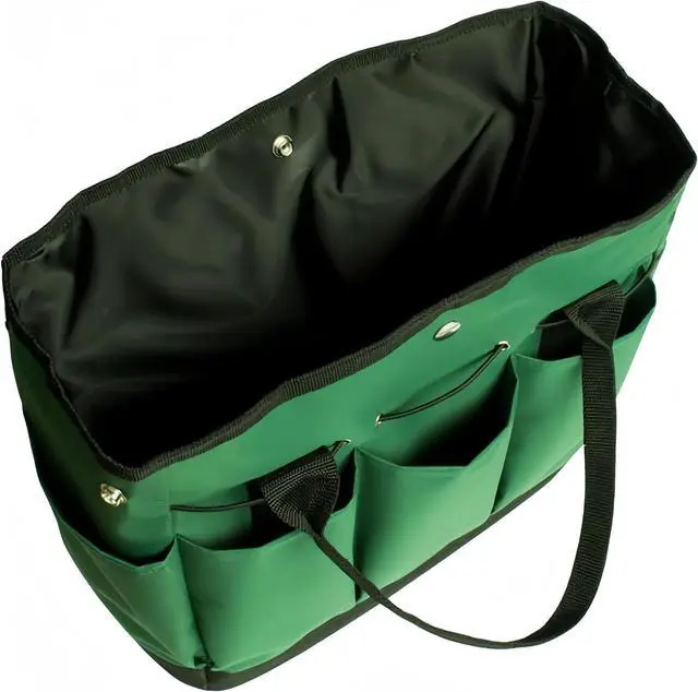 Alt view image 4 of 6 - Gardening Tote Bag Garden Tool Bag Garden Tote Home Organizer Gardening Tool Kit Holder Oxford Bag Gardening Tools Organizer Tote Lawn Yard Bag with 8 Pockets