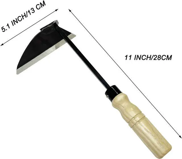 Alt view image 3 of 3 - tBesme Japanese Handheld Nejiri Gama Hoe & Garden Hoes