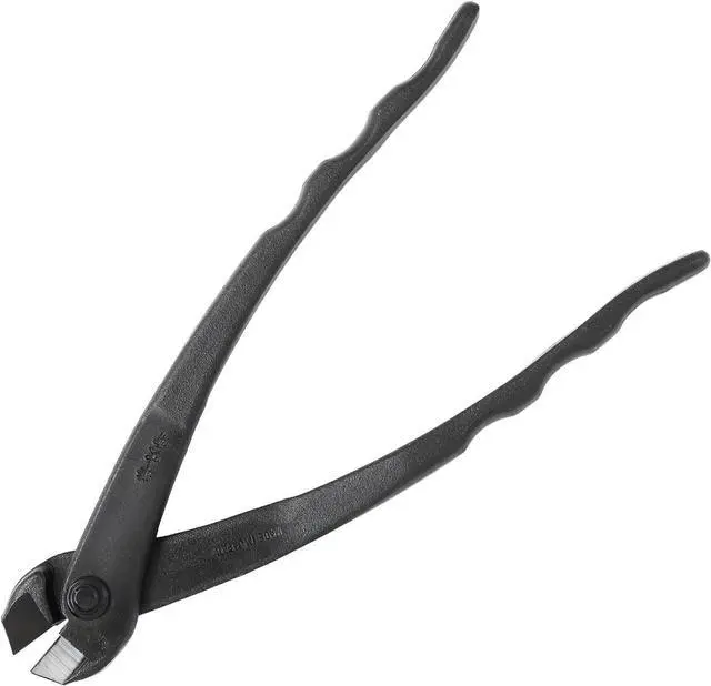 Alt view image 2 of 7 - Wazakura Hanafubuki Hand Forged Bonsai Tree Wire Cutter MADE IN JAPAN 7.7inch (195mm), Japanese Garden Tool, Rounded Ends - Black