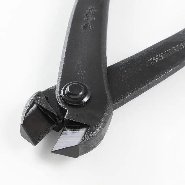Alt view image 3 of 7 - Wazakura Hanafubuki Hand Forged Bonsai Tree Wire Cutter MADE IN JAPAN 7.7inch (195mm), Japanese Garden Tool, Rounded Ends - Black