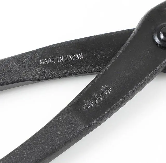 Alt view image 5 of 7 - Wazakura Hanafubuki Hand Forged Bonsai Tree Wire Cutter MADE IN JAPAN 7.7inch (195mm), Japanese Garden Tool, Rounded Ends - Black
