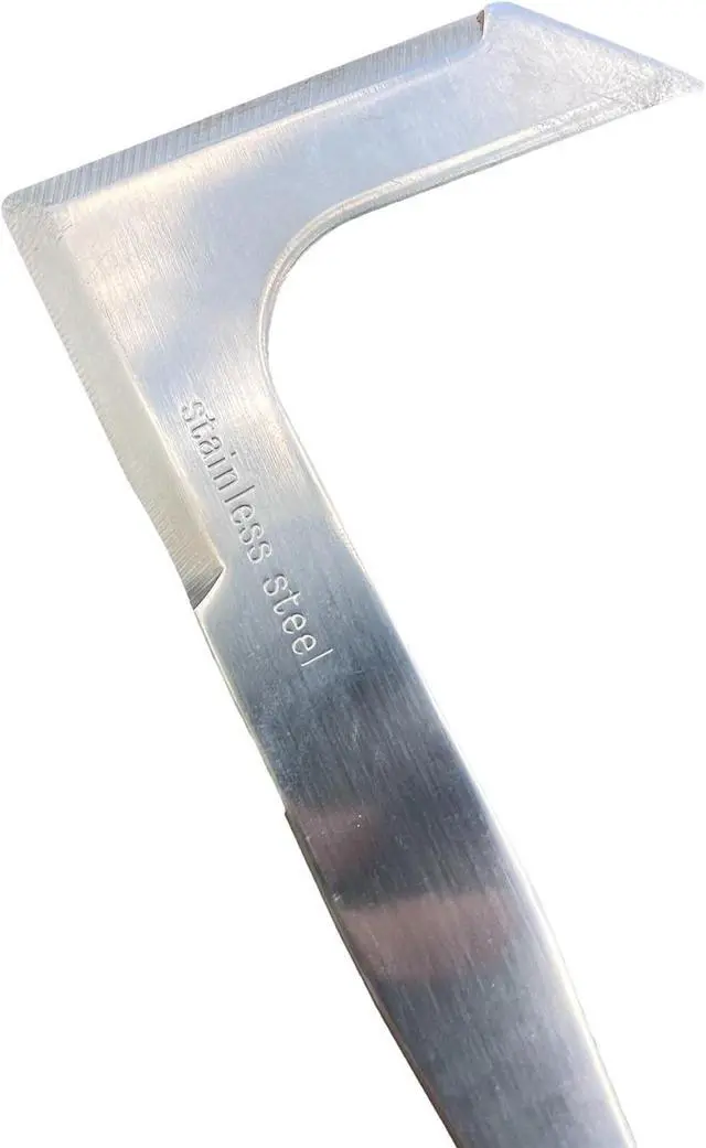 Alt view image 3 of 7 - Garden Guru Patio Crack Weeder Tool with Ergonomic Handle  Stainless Steel Weed Puller for Patio Sidewalk Driveway Cracks | Rust Resistant