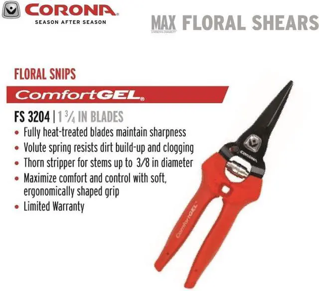 Alt view image 6 of 6 - Corona FS 3204 ComfortGEL Snips