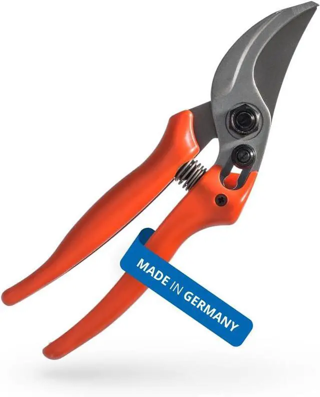 Main image of Original LÖWE Bypass Pruner Garden Tools 14.104 | Use as Pruners, Hedge Trimmer, Garden Shears, Pruning Shears for Gardening | For cutting roses, twigs, branches, and cut flowers | Made in Germany