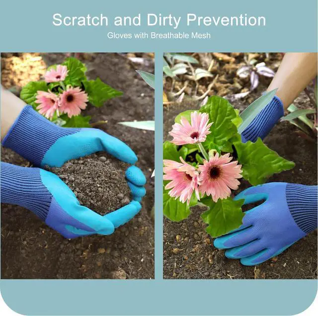 Alt view image 5 of 7 - Kynup Garden Tools 7-Piece, Gardening Hand Tools, Gardening Tools Set with Rust-Proof,Stainless Steel, Aluminum Alloy Material, Gardening Supplies Set Ideal Gift