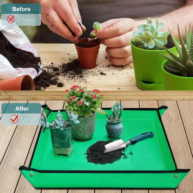 Alt view image 6 of 7 - Kynup Garden Tools 7-Piece, Gardening Hand Tools, Gardening Tools Set with Rust-Proof,Stainless Steel, Aluminum Alloy Material, Gardening Supplies Set Ideal Gift