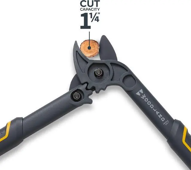 Alt view image 4 of 7 - Woodland Tools Co. Lightweight 16" Duralight Anvil Lopper - Gardening Tool for Cutting Dead and Dry Growth with Optimized Gear Design