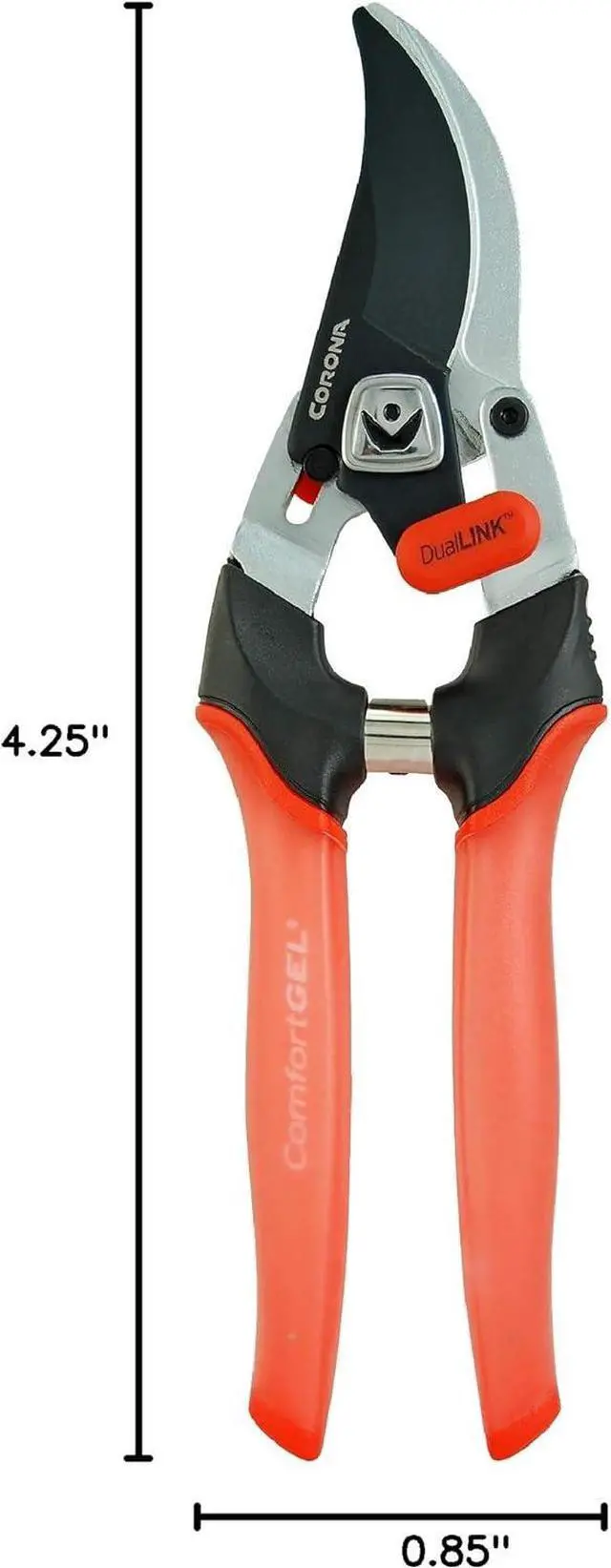 Alt view image 2 of 6 - Corona BP 4314D Dual Link Bypass Pruner With Comfort Gel Grips, 3/4 Inch,Red