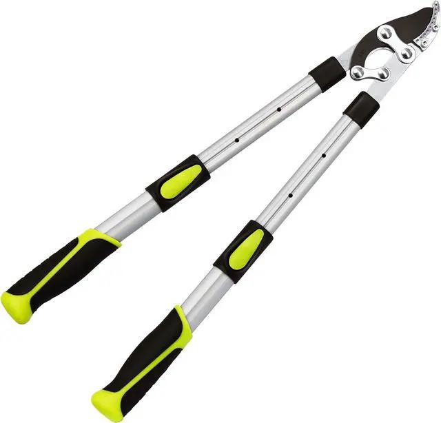 Main image of Loppers for Tree Trimming Heavy Duty Branch Cutter with Compound Action, Effortless Tree Pruner Extendable 21-26" Loppers for Gardening, Long Handle Pruning Shears with 1.6" Clean Cut Capacity