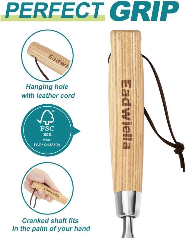 Alt view image 7 of 7 - Crack Weeder Crevice Weeding Tool for in Between Pavers Weed Removal Tool for Sidewalk Deck Paver Crack Weed Remover Cleaning Tool for Weeding Between Pavers Hand Weed Removal Hook