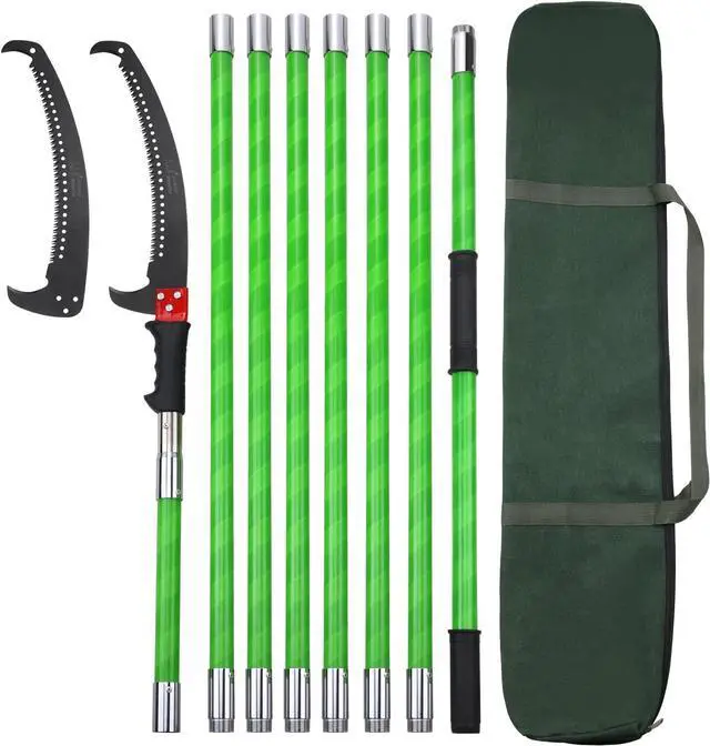 Main image of 27 Feet Tree Pole Pruner Manual Branches Trimmer Tree Branch Garden Tools Loppers Hand Pole Saws Extendable Height