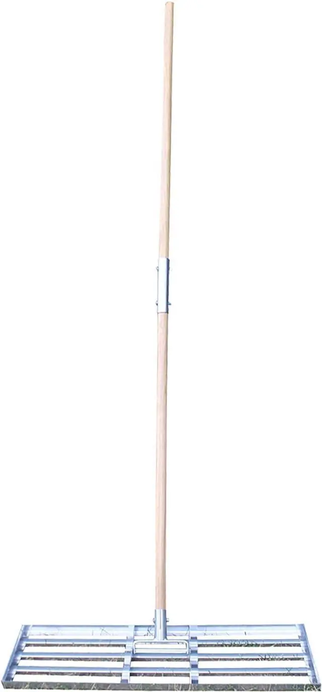 Main image of Levelawn Pro  30" Lawn Leveling Rake with 72" Handle | Effortlessly Level Golf Courses, Lawns, & Gardens | Easy Assembly, Stainless Steel Tray | Perfect for Landscape Professionals