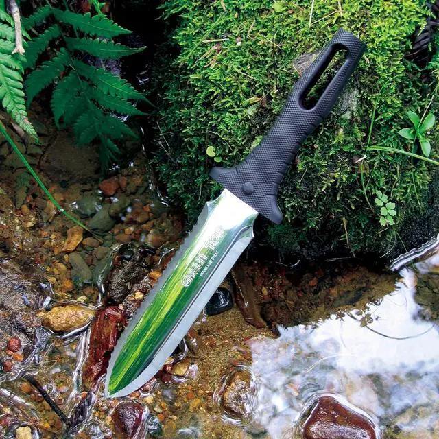 Alt view image 2 of 7 - NJP801 Yamagatana S Hori Weeding & Digging Knife HRC58 Hardened Japanese Stainless Steel, 7.25-Inch Blade 5.5-Inch Ergonomic Plastic Handle