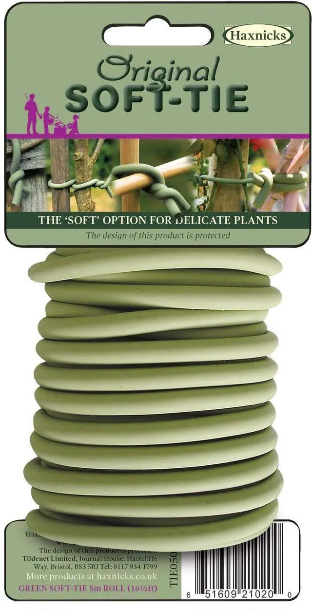 Main image of Tierra Garden 50-3000 Tie050101 5 m Original Soft Tie, 16.4', Green