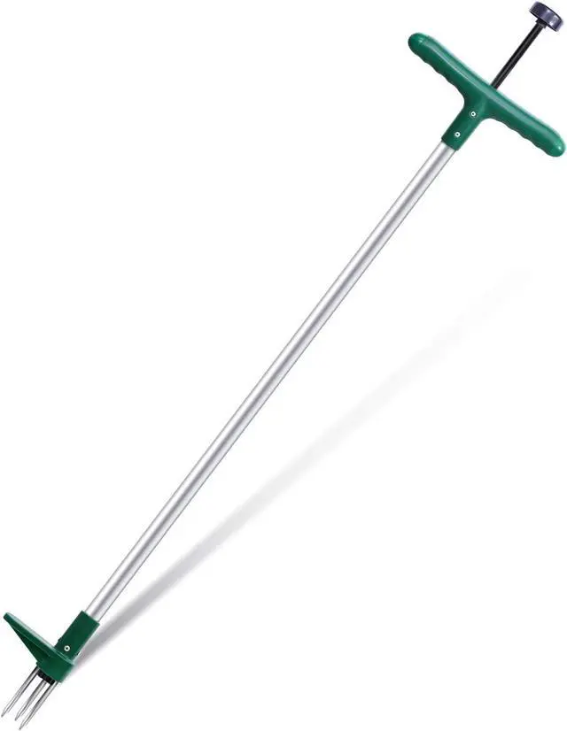 Main image of Ohuhu Weed Puller Tool, Detachable Stand-Up Weed Puller Tool with Long Handle, Stainless Steel 3-Claw Weed Remover Tool, Easily Remove Weeds Without Bending, Pulling, Kneeling for Elder