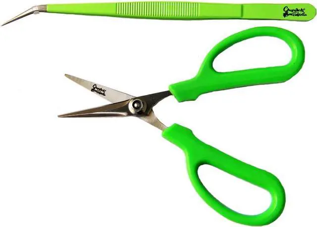 Main image of gardening Scissors and Tweezers Combo