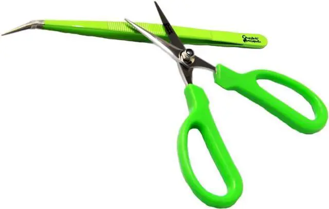 Alt view image 2 of 7 - gardening Scissors and Tweezers Combo