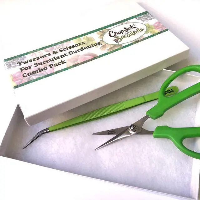 Alt view image 6 of 7 - gardening Scissors and Tweezers Combo