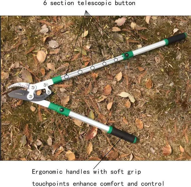 Alt view image 7 of 7 - SK5 High-Performance Compound Action Anvil Lopper,Chops Thick Branches with Ease,2 Inch Cutting Capacity,28inch-40inch Telescoping Lopper, Tree Trimmer with Sturdy&Comfortable handle(A