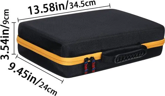 Alt view image 3 of 7 - Khanka Hard Storage Case Replacement for DEWALT 20V MAX Cordless Pruning Shears Garden Tool (DCPR320B), Case Only