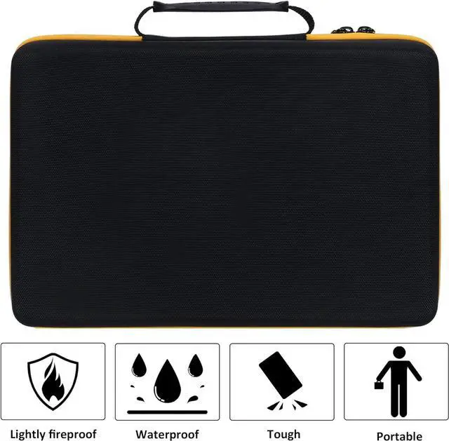 Alt view image 6 of 7 - Khanka Hard Storage Case Replacement for DEWALT 20V MAX Cordless Pruning Shears Garden Tool (DCPR320B), Case Only