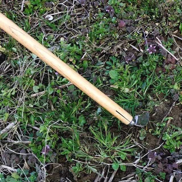 Alt view image 4 of 7 - Garden Hoe Long Handle 42-3/4" Heavy Duty Japanese Stainless Steel, Made in JAPAN, Weeding Sickle Tool, Stand Up Weeder Hand Tool