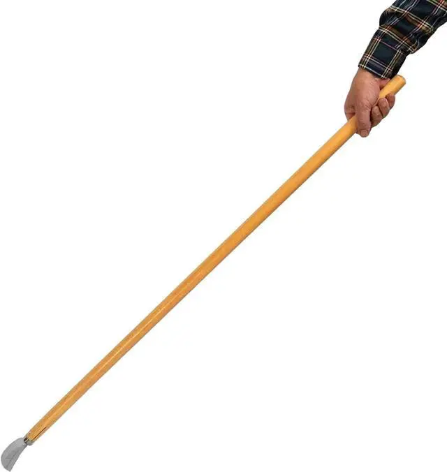 Alt view image 6 of 7 - Garden Hoe Long Handle 42-3/4" Heavy Duty Japanese Stainless Steel, Made in JAPAN, Weeding Sickle Tool, Stand Up Weeder Hand Tool