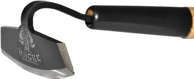 Alt view image 3 of 3 - Rogue Hoe Prohoe 5.75" Disc Heavy Duty Garden Hoe Tool with 60" Long Ash Handle
