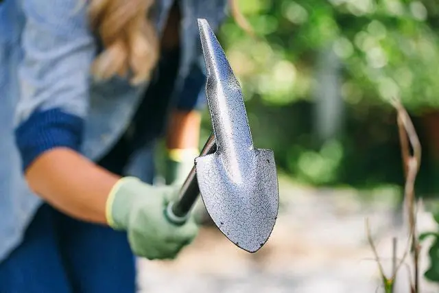 Alt view image 2 of 5 - Yard Butler Terra Planter - Garden Trowel Hand Tool - Hand Shovel for Gardening & Lawn Care - Dual Action Gardening Hand Tool - Durable Gardening Accessory