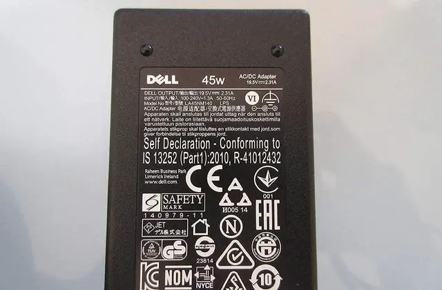 Alt view image 3 of 4 - NEW Genuine Original OEM for Dell 0285K 00285K AC Adapter Power Charger 45W