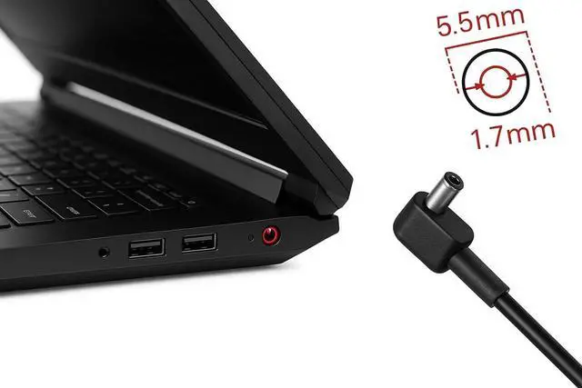 Alt view image 3 of 5 - 230W AC Charger fit for Acer Predator Helios 300 PH315-53-72XD PH315-53 PH315-54 PH317-55,Predator Triton 500 Charger 230W PT515-52 Gaming Laptop Power Adapter Supply