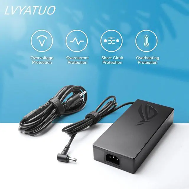 Alt view image 5 of 6 - 200W 20V 10A ADP-200JB D Charger for Asus ROG Zephyrus G15 GA503RM Asus TUF Dash F15 FX516PR TUF Gaming A15 2021 F15 2021 F17 2021 Laptop Charger