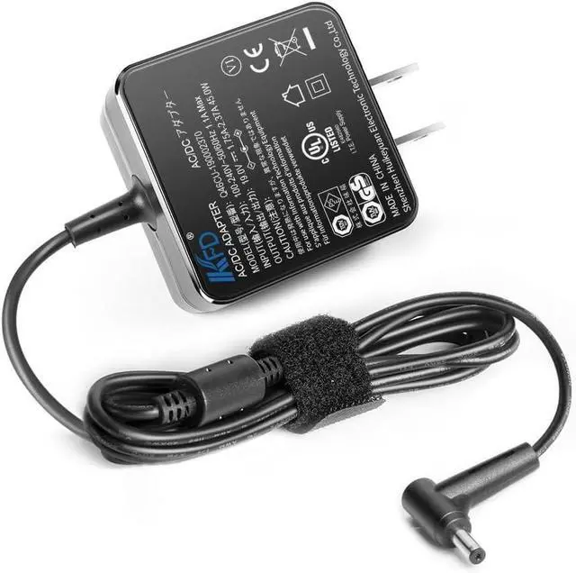 Alt view image 2 of 7 - KFD 19V 1.75A 2.37A ASUS Laptop Charger for VivoBook L410 L510MA L210 X540UA X540SA X553MA X556UA X413J X542BA Zenbook UX431F E403SA X515EA E410MA L203M X512JA X515JA X512DA Power Supply Cord Adapter