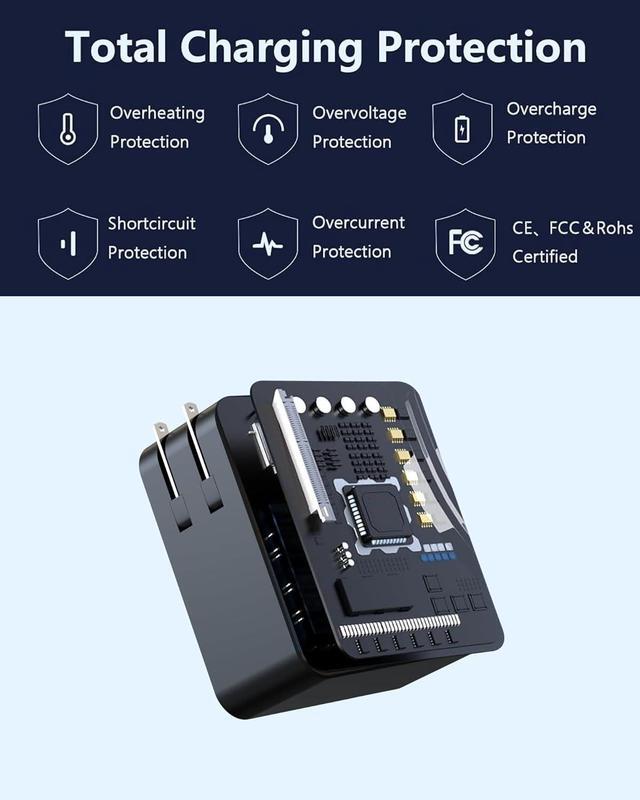 Alt view image 5 of 7 - 65W 45W USB C Laptop Charger Compatible with Asus Chromebook/ZenBook/Transformer/ExpertBook/Vivobook Wall Charger Type C Power Adapter