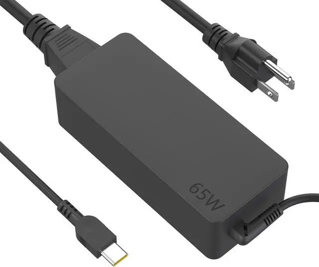 Alt view image 2 of 7 - 65W USB C Laptop Charger Compatible with Lenovo ThinkPad T14 T15 E14 E15 L14 L15 X1 X13 P15s ThinkPad E590 E595 T480 T490 T580 E580 E585 Yoga 7 7i 9i C740 Type C ADLX65YLC3D Adapter Power Supply Cord