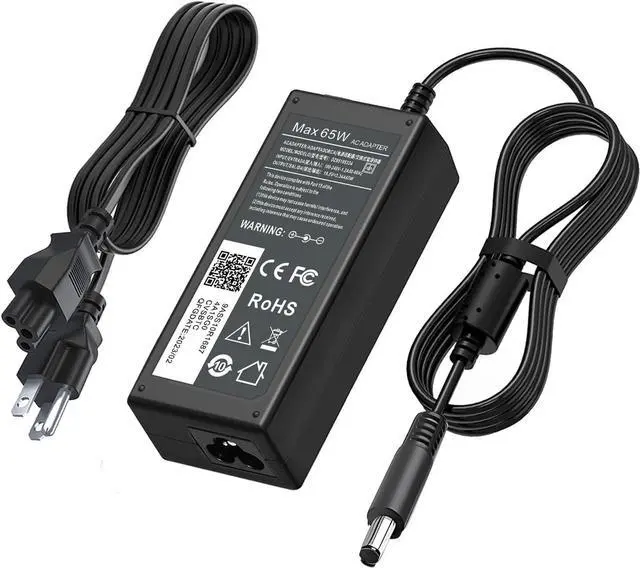 Main image of 4.5mm TIP 65W Charger for Dell Laptop Charger,AC Power Adapter for Dell Latitude 15 3000 5000 15-3520 3552 3555 3558 3565 3567 5558 Power Adapter Supply (not VGN-CR240E)