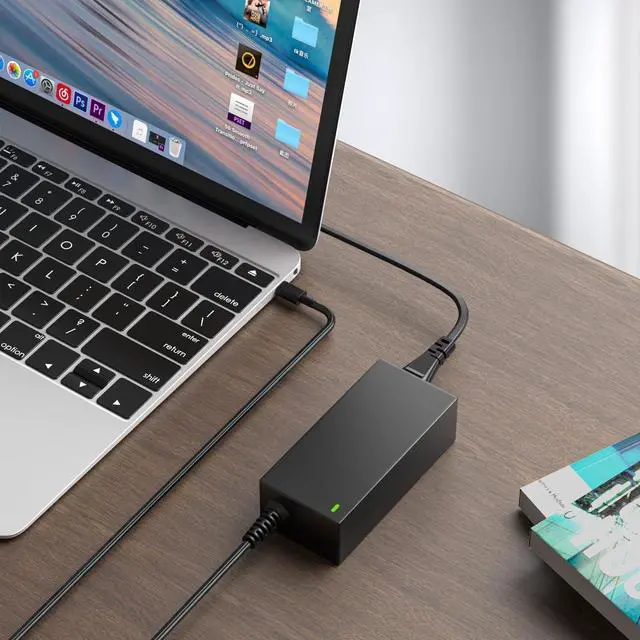 Alt view image 7 of 7 - Powseed 65W USB C Laptop Charger for Lenovo Thinkpad Yoga Chromebook T14 T15 E14 E15 X1Carbon X13 ADLX65YDC2A ADLX65YLC2D ADLX65YDC3A ADLX65YDC2D 65 Watt Fast Type C Power Adapter