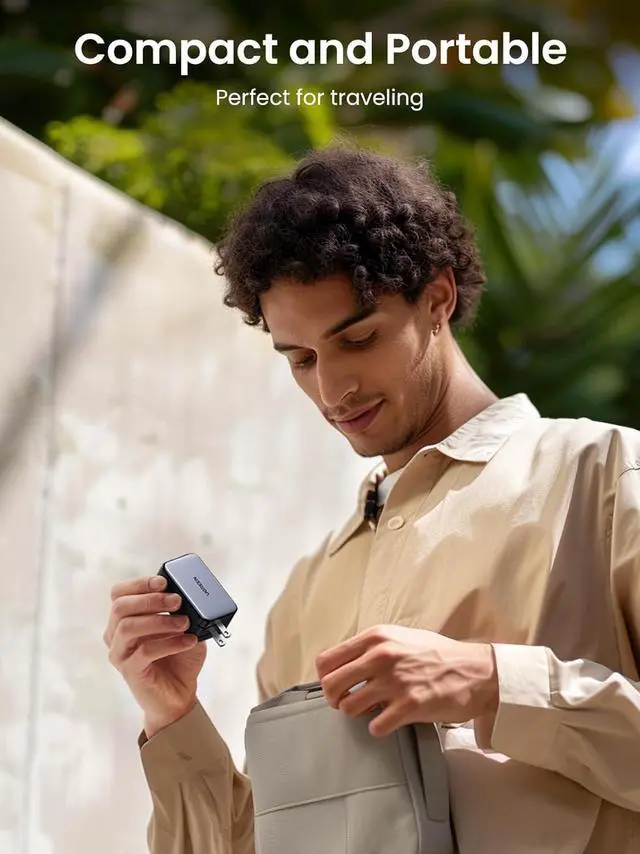 Alt view image 6 of 7 - UGREEN 100W USB C Charger Block Nexode X 3-Port GaN Foldable PPS Fast Compact Power Adapter for MacBook Pro, iPad Pro/Air, iPhone 15, Galaxy S24 Ultra, Pixel 8 Pro, Steam Deck