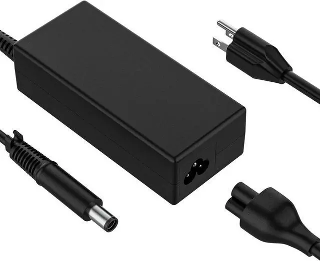 Alt view image 2 of 7 - 90W 19V 4.74A AC Charger Compatible with HP 22-c0073w 22-df0003w 22-df0013w All-in-One Desktop 608428-001 609940-001 Laptop Power Supply Adapter