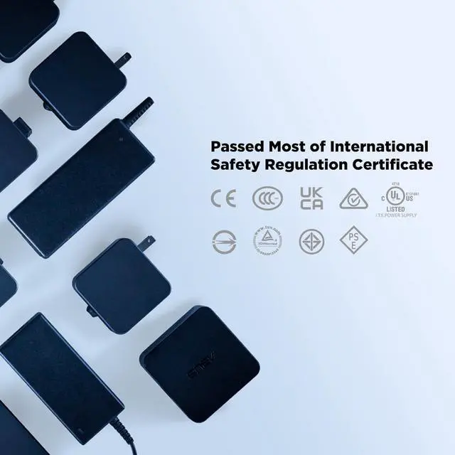 Alt view image 7 of 7 - Innergie T6 65W Universal Laptop Charger Power Adapter with 100W C-Converter Cable - Compatible with Most Laptop Brands and USB-C Devices. (Delta Electronics)