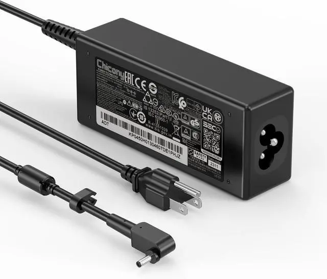 Alt view image 7 of 7 - 45W Charger for Acer Aspire 3 A315-23 A315-24P A315-35 A315-34 A315-58 A315-58G A315-57G A315-44P A315-24 A315-59 A315-51P A315-23G A315-33 A314-22G A314-35 A317-53 A317-54 A317-55P Laptop Charger