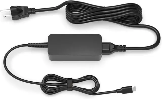 Main image of Fast Charger for HP Chromebook X360 14 14-CA051WM 14-CA052WM 14-CA091WM CA061DX 14-CA0061DX 14-CA060NR 14-CA043CL 14-CA020NR Laptop, (UL Certified Safety) with USB C, 45W