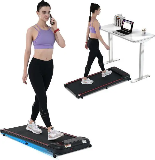Main image of Merax Treadmills for Home, Walking Pad Treadmill with Incline, Portable Under Desk Treadmill, Walking 2.5HP for Home and Office, 265Lbs Weight Capacity,Treadmills with Remote Control, LED Display
