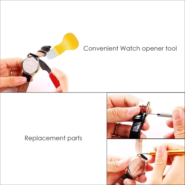 Alt view image 6 of 7 - (Total 70 pcs AG0 AG1 AG3 AG4 AG7 AG10 AG13 Alkaline Assorted AG 1.5V Button Cell Battery Single Use Watch Toys Remotes Come with 147 pcs Watch Repair Tool Kit