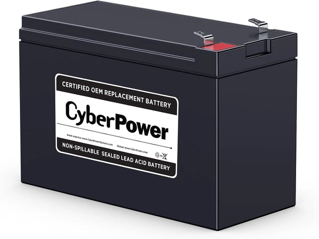Main image of CyberPower RB1280 UPS Replacement Battery Cartridge, Maintenance-Free, User Installable, 12V/7.2Ah