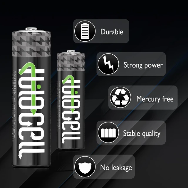 Alt view image 2 of 7 - hilocell Double a Batteries 24 Pack1.5V Alkaline Aa Batteries, 10-Year Shelf Life,Suitable for Devices Such As Tv Remote Controls, Toys, Flashlights, and Computer Mice