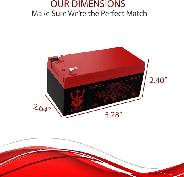 Alt view image 6 of 7 - Replacement Battery for APC BACK-UPS ES BE350R